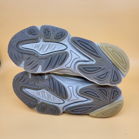 adidas Ozweego 'Aluminium Off White' H03403 Men's Shoes Size 9.5 - Picture 7 of 8